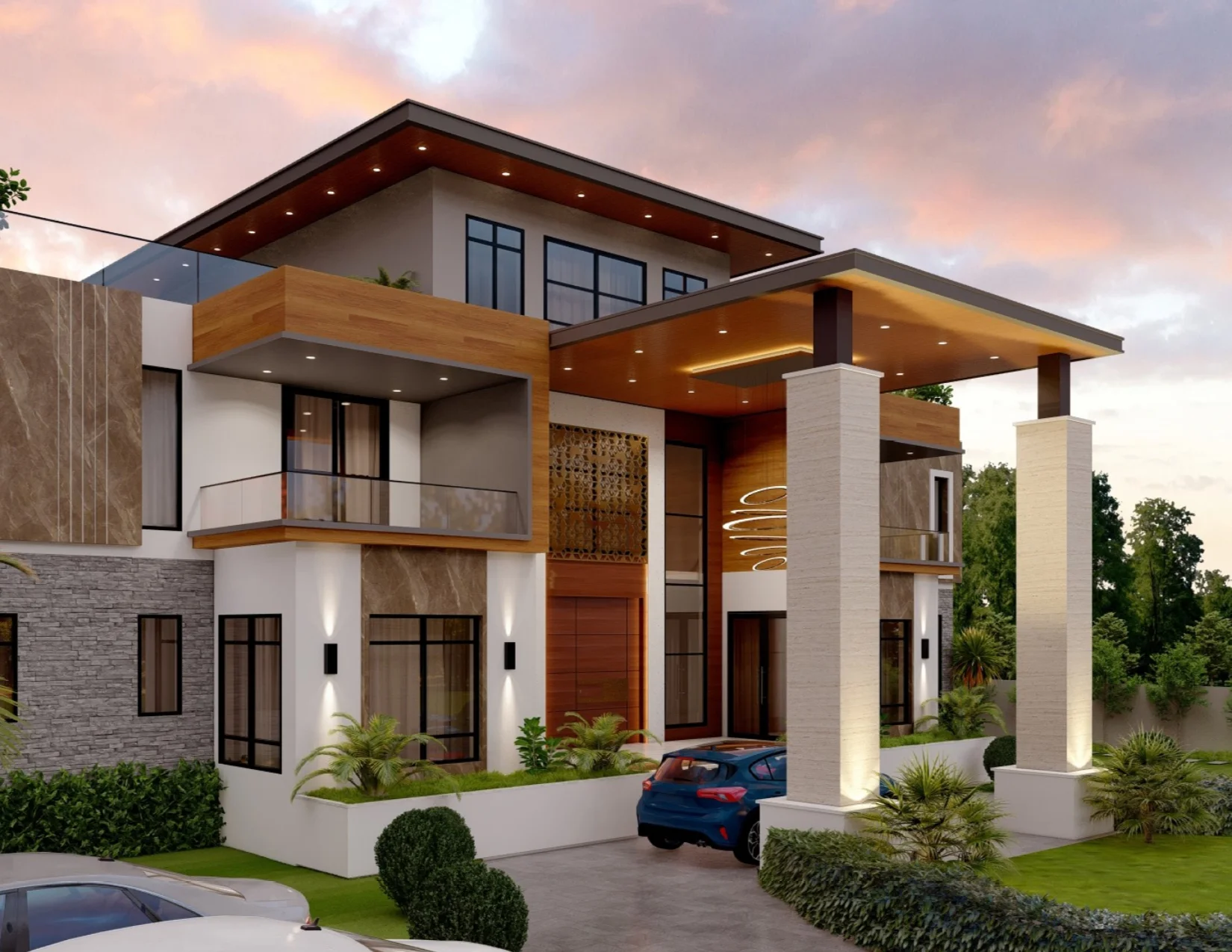 Luxury kitchen design project Varanasi