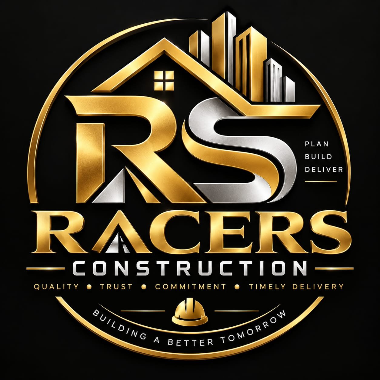 Racers Construction Logo Varanasi